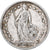 Svizzera, Franc, 1906, Bern, BB, Argento, KM:24