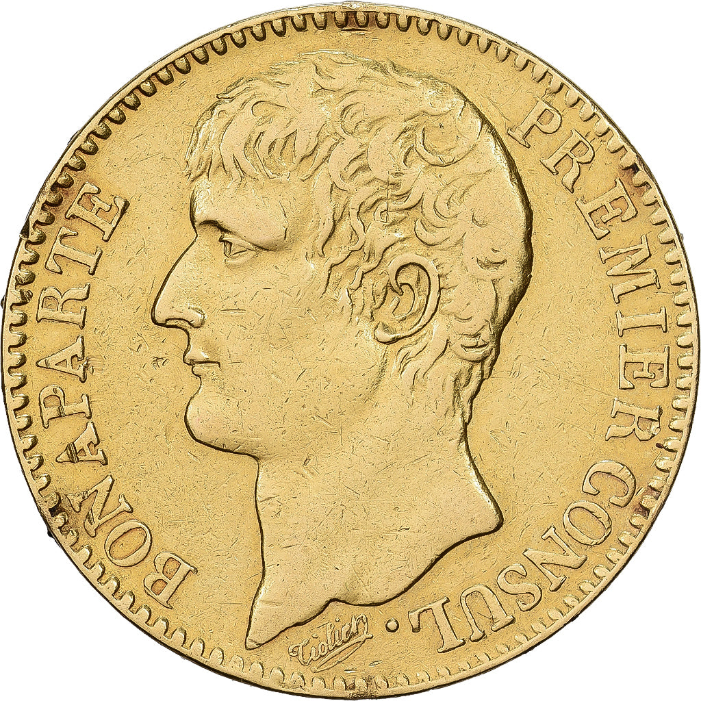 France, Napoléon I, 40 Francs, An XI, Paris, TTB+, Or, KM:652