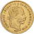 Hungria, Franz Joseph I, 4 Forint 10 Francs, 1870, Kormoczbanya, Dourado