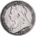Great Britain, Victoria, Crown, 1893, EF(40-45), Silver, KM:783