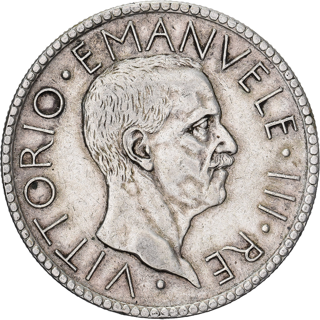 Italie, Vittorio Emanuele III, 20 Lire, 1927, Rome, Argent, TTB, KM:69