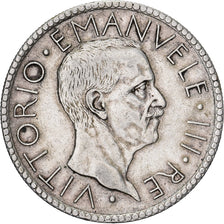 Italy, Vittorio Emanuele III, 20 Lire, 1927, Rome, Silver, EF(40-45), KM:69