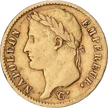 FRANCE, Napoléon I, 20 Francs, 1811, Paris, KM #695.1, EF(40-45), Gold, Gadoury