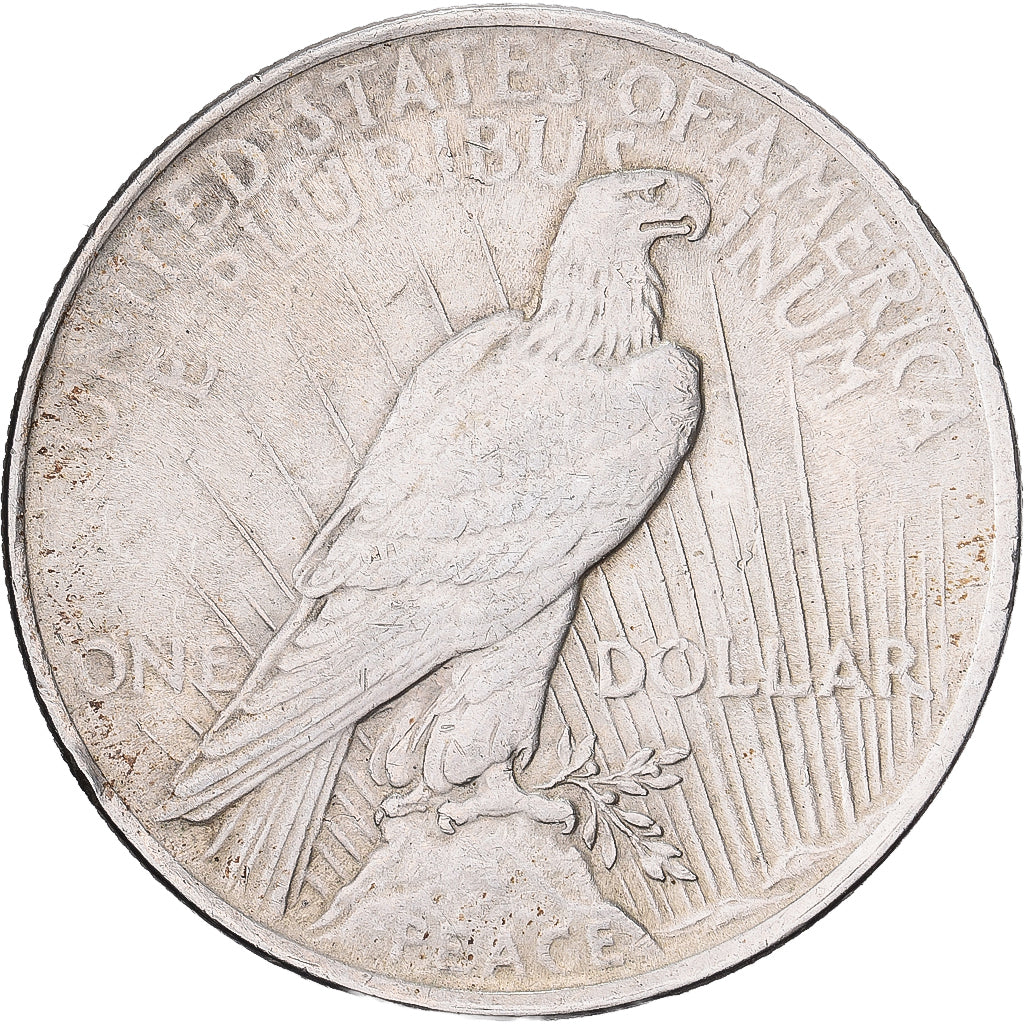 Estados Unidos, Dollar, Peace, 1923, Philadelphia, Plata, MBC, KM:150
