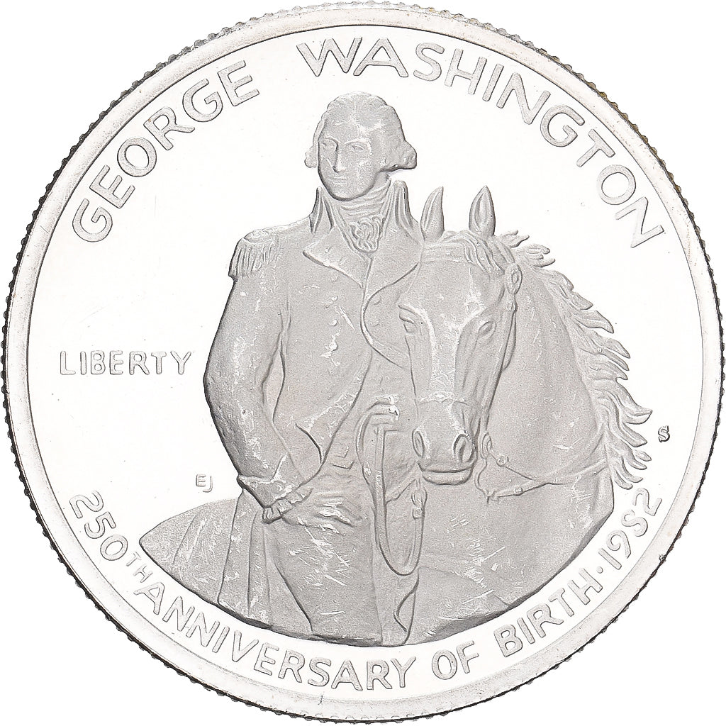 Verenigde Staten, Half Dollar, 1982, U.S. Mint, Proof, Zilver, PR, KM:208