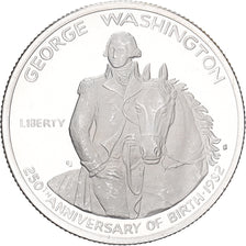 États-Unis, Half Dollar, 1982, U.S. Mint, BE, Argent, SUP, KM:208