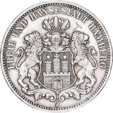 Moneda, Estados alemanes, HAMBURG, 3 Mark, 1911, Hamburg, EBC, Plata, KM:620