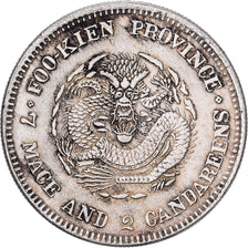 China, FUKIEN PROVINCE, Yuan, 1899, Srebro, EF(40-45), KM:A3