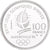 Moneta, Francia, Albertville 1992, 100 Francs, 1989, Paris, FDC, Argento