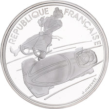 France, 100 Francs, 1992 Olympics, Albertville, Bobsledding, 1990, Paris
