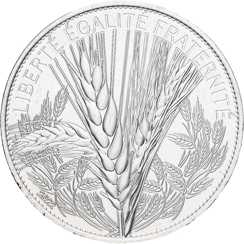 France, 20 Euro, Le Chêne, 2022, Paris, Blé, MS(64), Silver