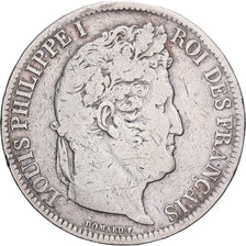 FRANCE, Louis-Philippe, 5 Francs, 1831, Perpignan, KM #745.11, VG(8-10),...