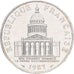 Francia, 100 Francs, Panthéon, 1987, MDP, Plata, SC+, Gadoury:898, KM:951.1