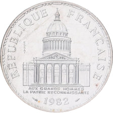 France, 100 Francs, Panthéon, 1982, MDP, Essai de frappe, Silver, MS(65-70)