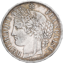 Coin, France, Cérès, 5 Francs, 1870, Paris, EF(40-45), Silver, KM:818.1