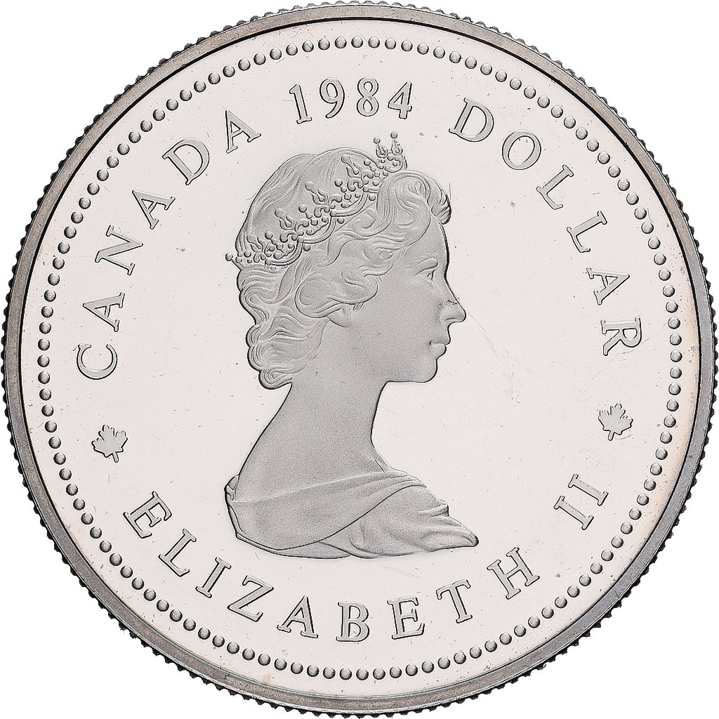Canada, Elizabeth II, Dollar, 1984, Royal Canadian Mint, Nichel, FDC, KM:141