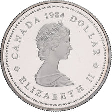 Canada, Elizabeth II, Dollar, 1984, Royal Canadian Mint, Nichel, FDC, KM:141