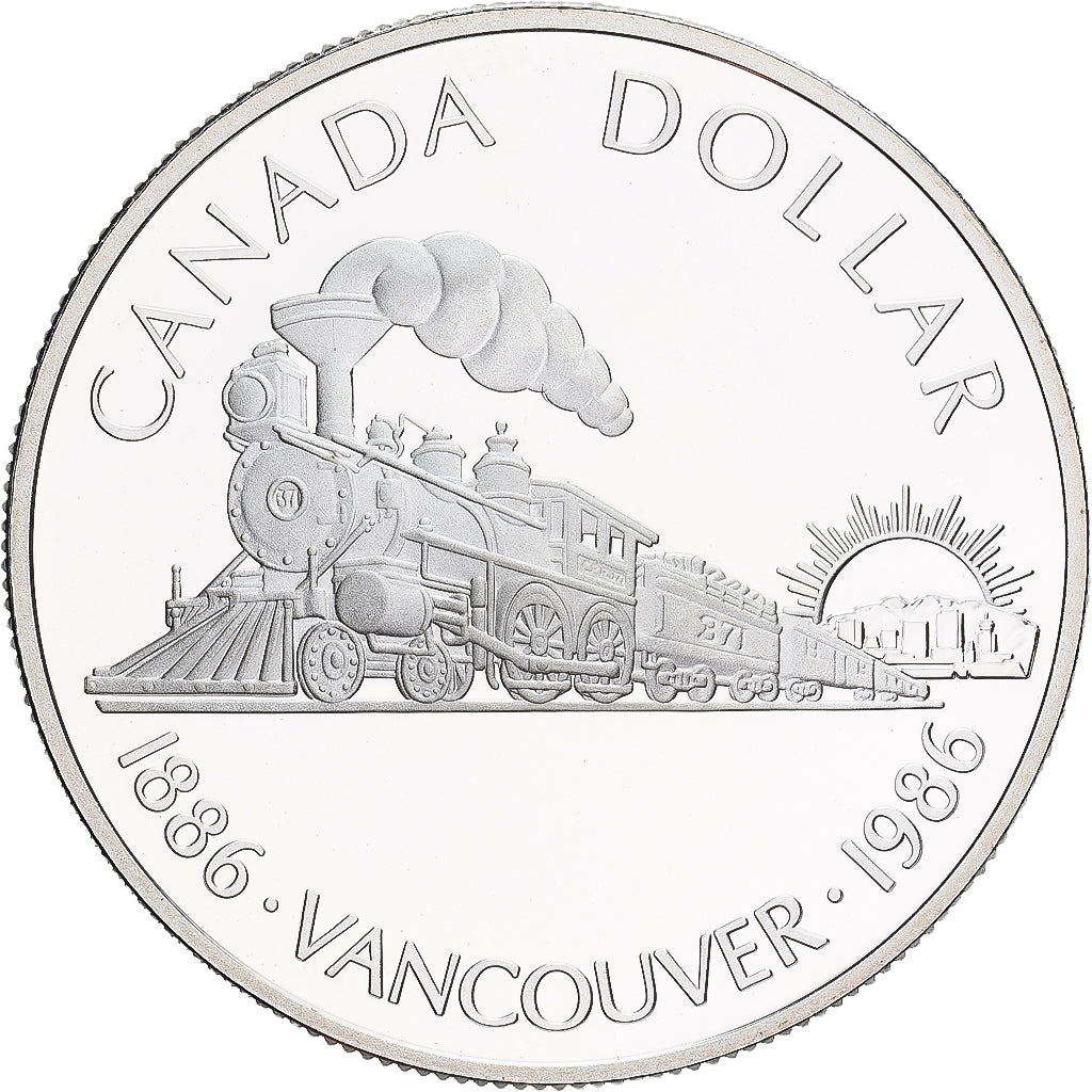 Canada, Elisabeth II, 1 Dollar 1986 Vancouver, KM 149
