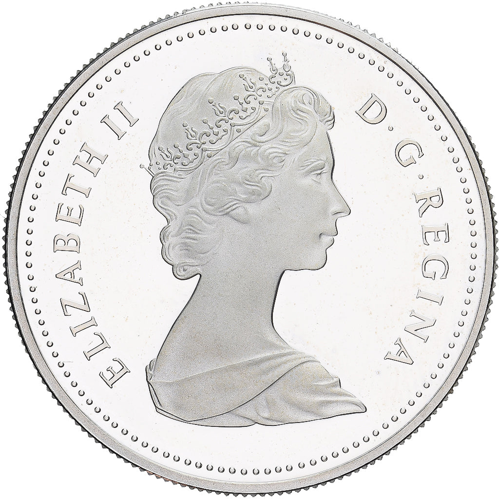 Canadá, Elizabeth II, Dollar, 1984, Royal Canadian Mint, Prueba, Plata, FDC