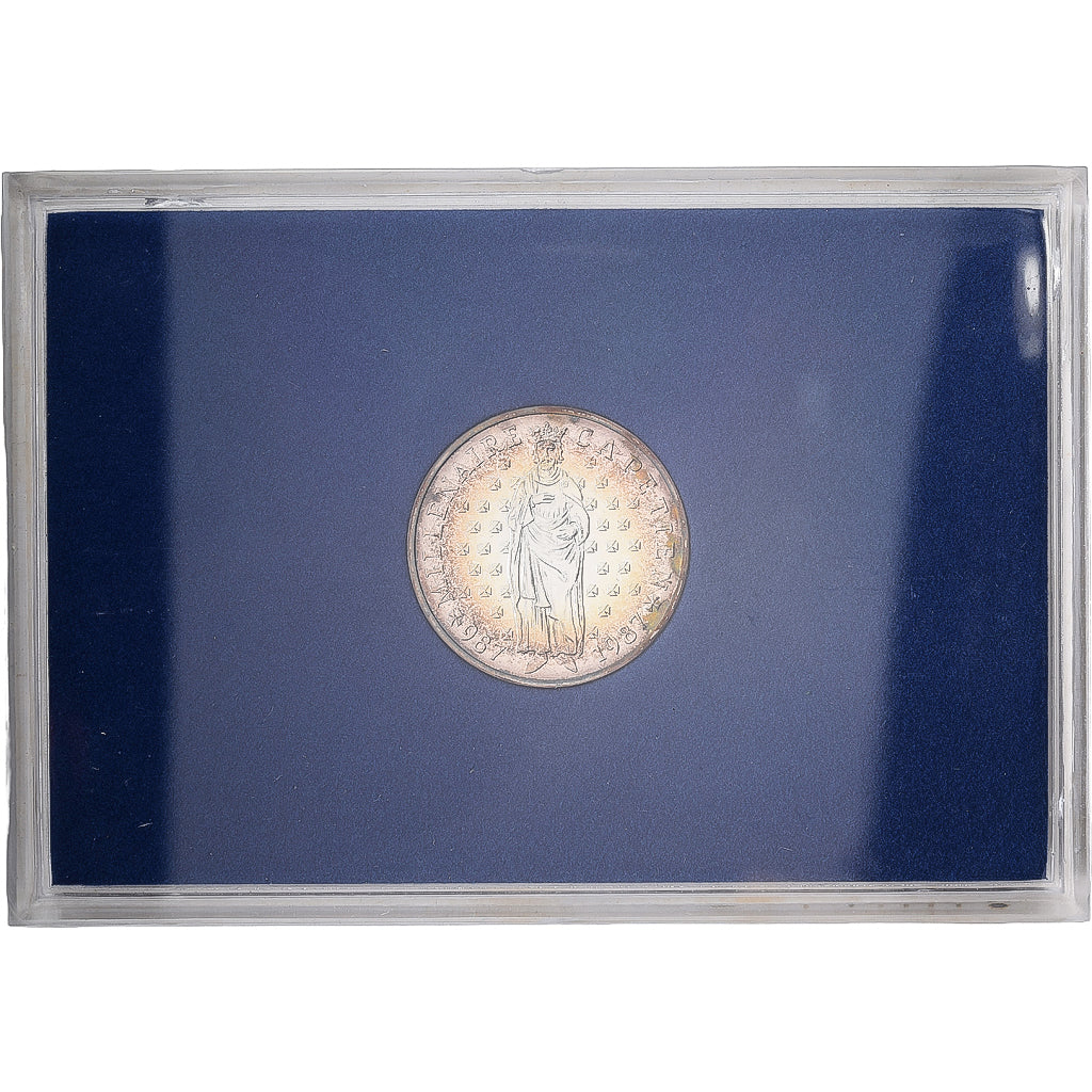 Frankreich, 10 Francs, Millénaire Capétien, 1987, Monnaie de Paris, BU