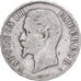 Moneda, Francia, Napoleon III, Napoléon III, 5 Francs, 1856, Lyon, BC+, Plata