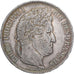 Frankreich, Louis-Philippe, 5 Francs, 1833, Paris, Silber, SS+, Gadoury:678