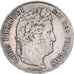 Francja, 5 Francs, Louis-Philippe, 1835, Lyon, Srebro, VF(30-35), Gadoury:678