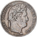 Francja, 5 Francs, Louis-Philippe, 1835, Rouen, Srebro, VF(30-35), Gadoury:678