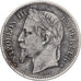 France, Napoleon III, Franc, Napoléon III, 1868, Strasbourg, Silver, VF(30-35)