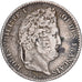 Moeda, França, Louis-Philippe, 1/4 Franc, 1831, Rouen, VF(30-35), Prata