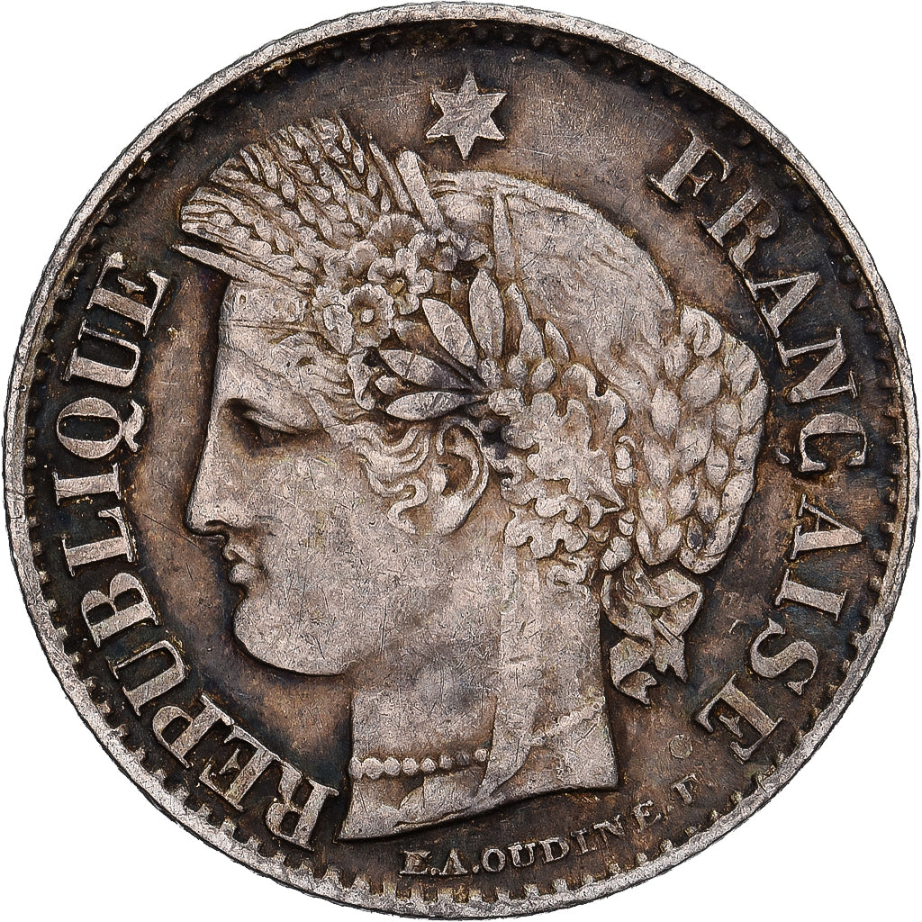 Coin, France, Cérès, 20 Centimes, 1851, Paris, EF(40-45), Silver, KM:758.1