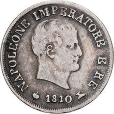 DEPARTAMENTY WŁOSKIE, KINGDOM OF NAPOLEON, Napoleon I, 10 Soldi, 1811, Milan