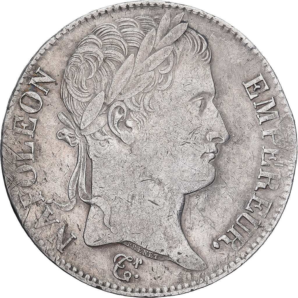 FRANCE, Napoléon I, 5 Francs, 1813, Limoges, KM #694.7, VF(30-35), Silver, G...