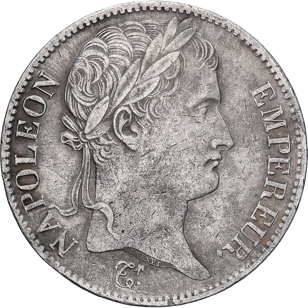 Francia, 5 Francs, Napoléon I, 1812, Bordeaux, Argento, MB+, Gadoury:584