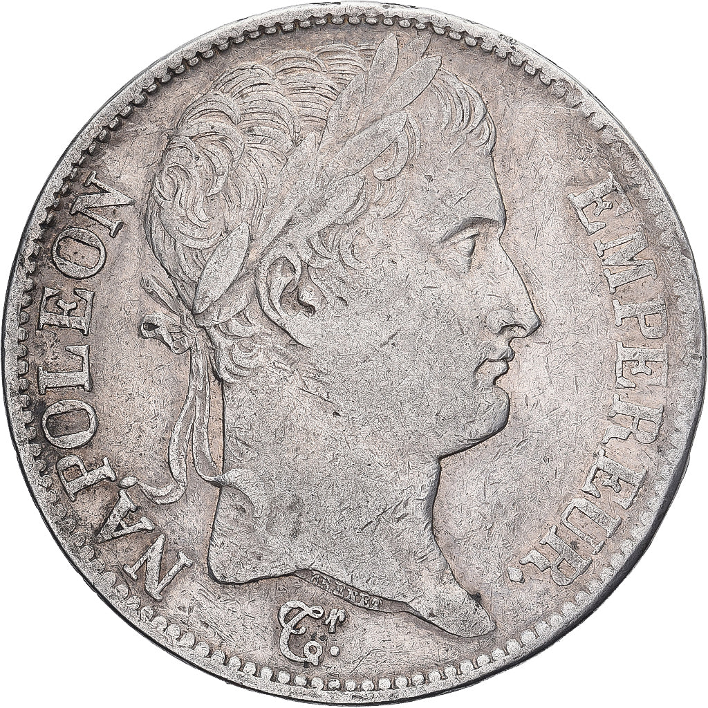 France, Napoléon I, 5 Francs, 1808, Paris, VF(30-35), Silver, KM:686.1