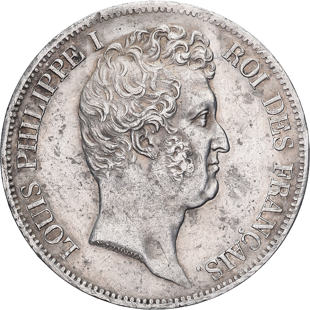 Coin, France, Louis-Philippe, 5 Francs, 1831, Nantes, VF(30-35), Silver