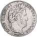 Moneda, Francia, Louis-Philippe, 5 Francs, 1832, Nantes, BC+, Plata, KM:749.12