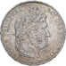 France, 5 Francs, Louis-Philippe, 1838, Rouen, Silver, AU(50-53), Gadoury:678