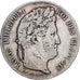 Moneda, Francia, Louis-Philippe, 5 Francs, 1839, Strasbourg, BC+, Plata