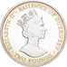 Guernsey, Elizabeth II, 2 Pounds, 1997, Guernesey, MS(65-70), Silver, KM:80a