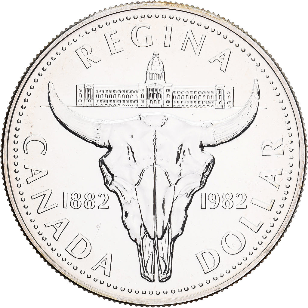 Moneta, Canada, Elizabeth II, Dollar, 1982, Royal Canadian Mint, Ottawa, Proof