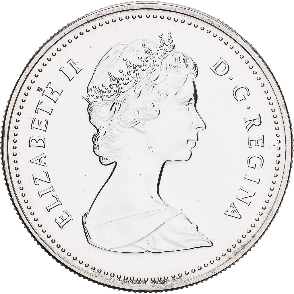 Moneda, Canadá, Elizabeth II, Dollar, 1983, Royal Canadian Mint, Ottawa, BE