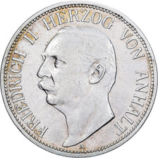 German States, Friedrich II, 3 Mark, Anhalt-Dessau, 1911, Berlin, Silver