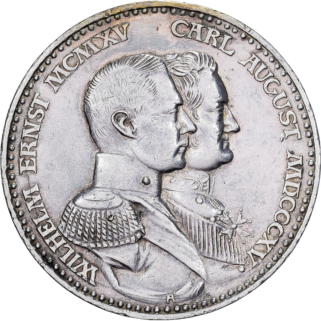 Niemcy, Kingdom of Saxony, Wilhelm Ernst, 3 Mark, 1915, Berlin, Srebro