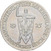 Germany, Weimar Republic, 3 Mark, Rhineland, 1925, Berlin, Silver, AU(50-53)