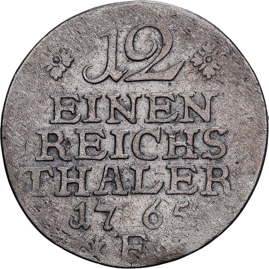 Moneda, Estados alemanes, PRUSSIA, Friedrich II, 1/12 Thaler, Doppelgroschen