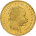 Austria, Franz Joseph I, 8 Florins-20 Francs, 1876, Gold, AU(55-58), KM:2269