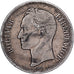Coin, Venezuela, Gram 25, 5 Bolivares, 1911, VF(30-35), Silver, KM:24.2