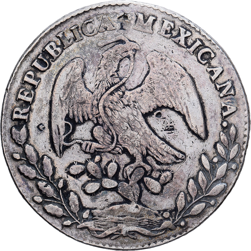 Mexico, 8 Reales, 1881, San Luis Potosi, Srebro, VF(30-35), KM:377.13