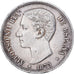 Spain, Alfonso XII, 5 Pesetas, 1875, Madrid, EF(40-45), Silver, KM:671